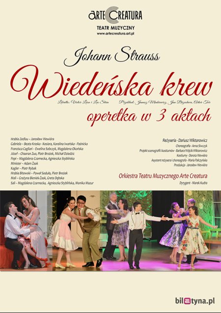 Operetka "Wiedeńska krew" - Arte Creatura Teatr Muzyczny