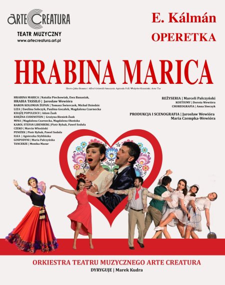 Hrabina Marica E.Kalman - Arte Creatura Teatr Muzyczny
