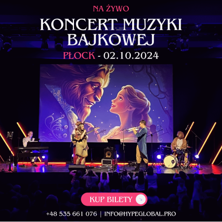 Interaktywny KONCERT MUZYKI BAJKOWEJ