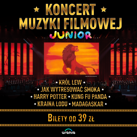 Koncert Muzyki Filmowej Junior - Olsztyn