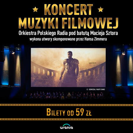 Koncert Muzyki Filmowej z utworami Hansa Zimmera - Olsztyn