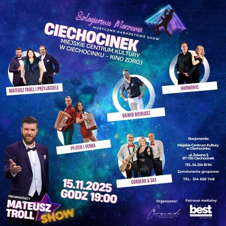 Szlagierowe Marzenia - muzyczno-kabaretowe show