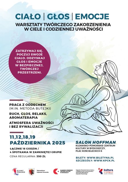 Ciało | Głos | Emocje – warsztaty twórczego zakorzenienia w ciele i codziennej uważności