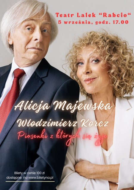 Alicja Majewska i Włodzimierz Korcz