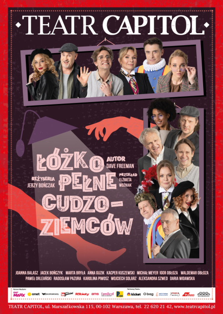 Łóżko pełne cudzoziemców