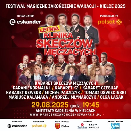 Letnia Klinika Skeczów Męczących 2025 - rejestracja POLSAT