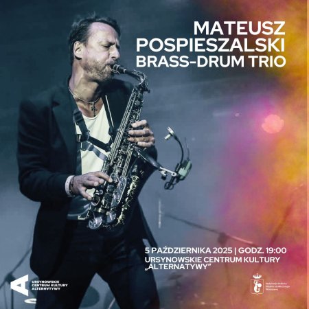 Mateusz Pospieszalski: Brass-Drum Trio | koncert