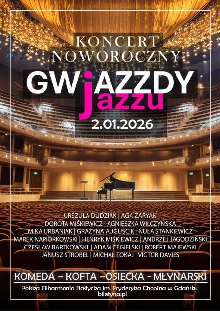 Gwiazdy Jazzu - Koncert Noworoczny