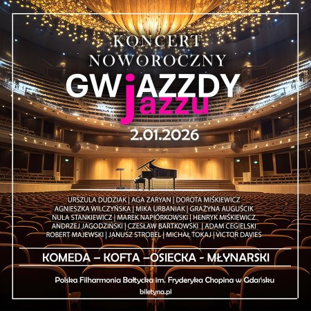 Gwiazdy Jazzu - Koncert Noworoczny