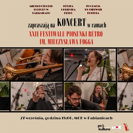 Koncert Łódzkiej Orkiestry Retro