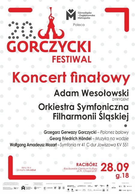 20 Międzynarodowy Festiwal im. G. G. Gorczyckiego - Koncert Finałowy