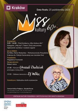 Miss Kultury 60+ - koncert Urszuli Dudziak