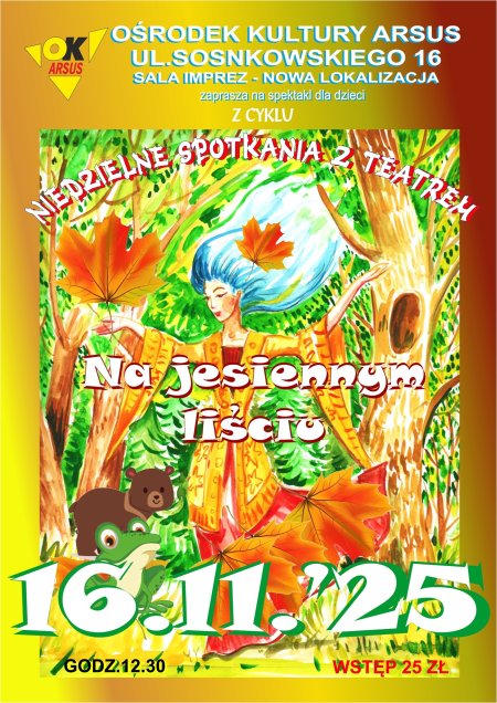 Bajka dla dzieci pt."Na jesiennym liściu"