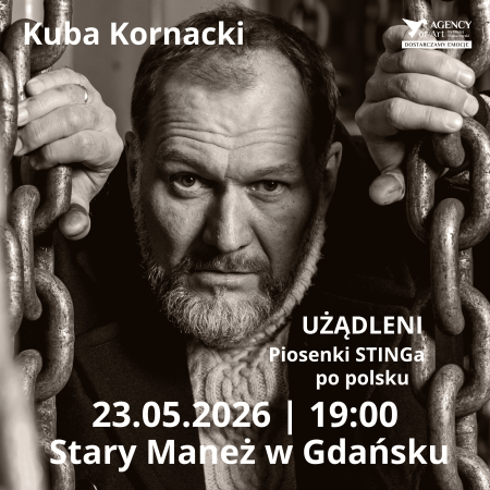 Piosenki Stinga po polsku. Kuba Kornacki z zespołem Użądleni. Aprobata Stinga. Jedyny taki projekt w Polsce!