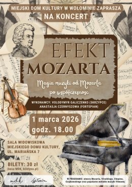 Koncert EFEKT MOZARTA