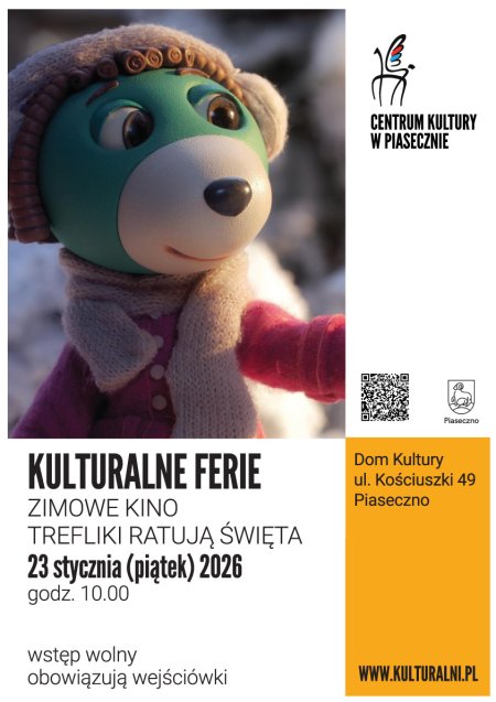 KULTURALNE FERIE ZIMOWE KINO. TREFLIKI RATUJĄ ŚWIĘTA