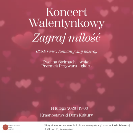 Koncert Walentynkowy przy świecach…