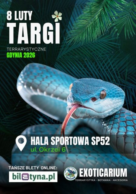 EXOTICARIUM Targi Terrarystyczne Gdynia 8 luty