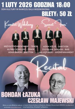 RECITAL - BOHDAN ŁAZUKA, CZESŁAW MAJEWSKI