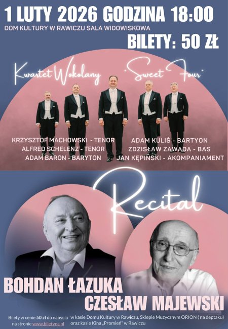 RECITAL - BOHDAN ŁAZUKA, CZESŁAW MAJEWSKI