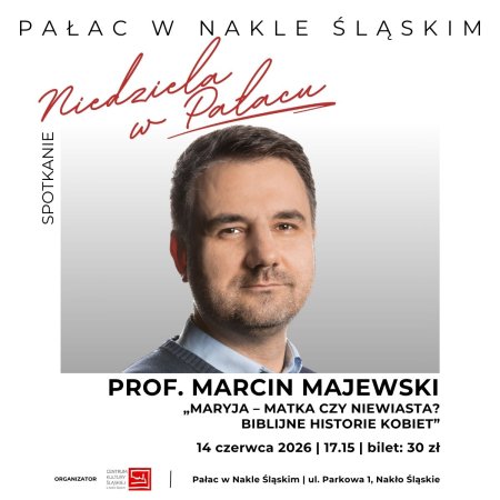 Prof. Marcin Majewski spotkanie pt. "„Maryja – Matka czy Niewiasta? Biblijne historie kobiet”