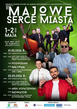 II Majowe Serce Miasta | MCK Aleksandrów Kujawski