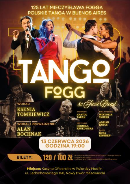 Tango Fogg & Jazz Band – 125 lat Mieczysława Fogga