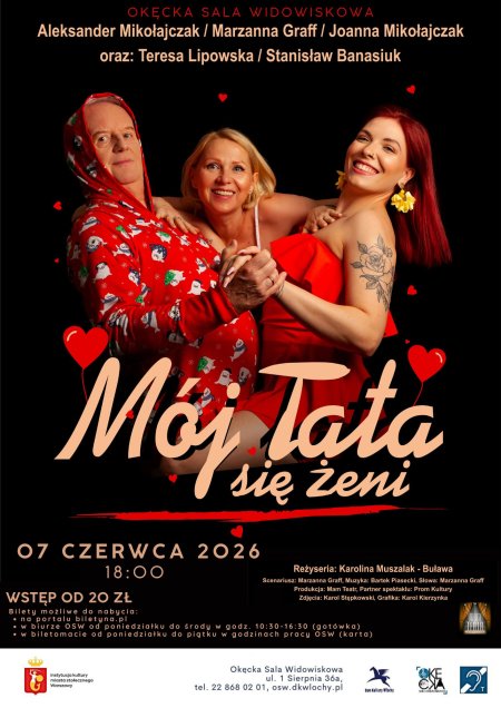 Mój tata się żeni - spektakl komediowy