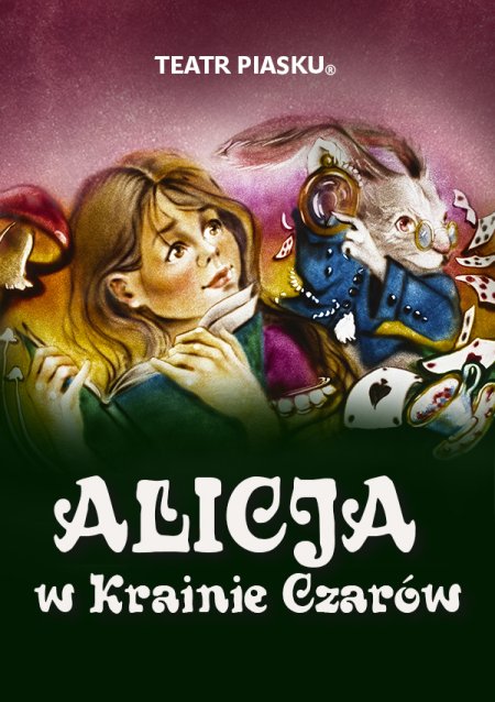 Teatr Piasku Tetiany Galitsyny - spektakl Alicja w Krainie Czarów