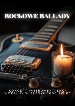 Koncert przy świecach - Rockowe ballady