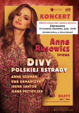 Anna Rusowicz | Divy polskiej estrady